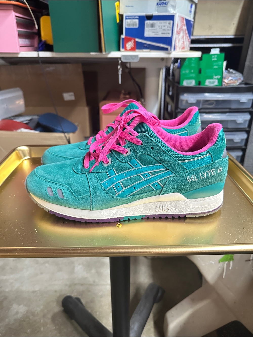 ASICS Gel-Lyte III 'Tropical Green' HL511L Men’s Size 10.5